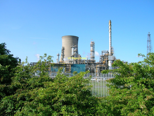 Photo 6"x4" Chemical works, Salt End Salt End c2011