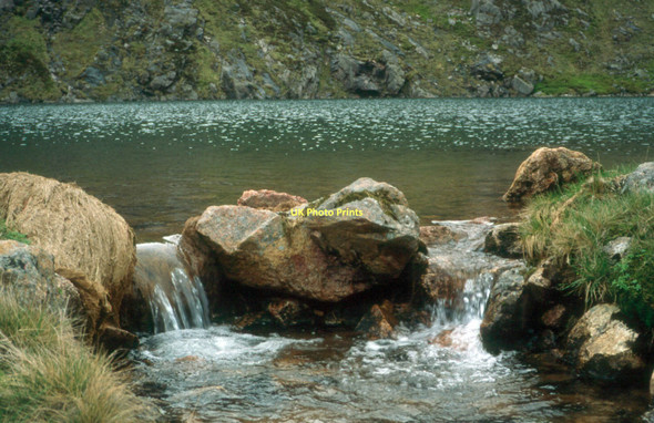 Photo 6"x4" Outflow from Lochan nan Gabhar Lochan nan Gabhar c1996