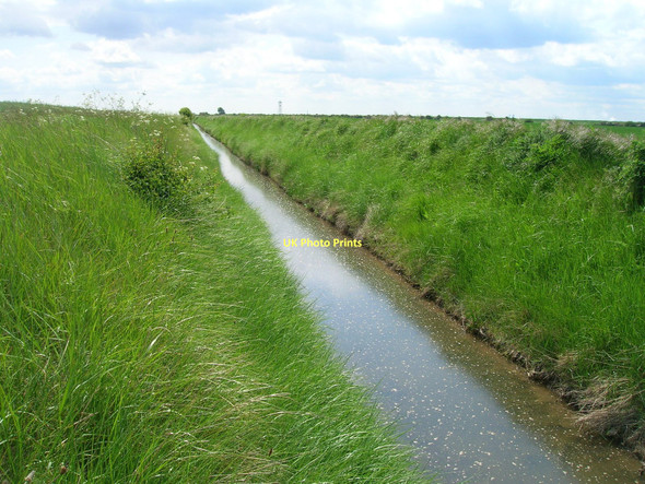 Photo 6"x4" Drain beside Cherry Cobb Sands Road Sands Fm\/TA2320 c2011