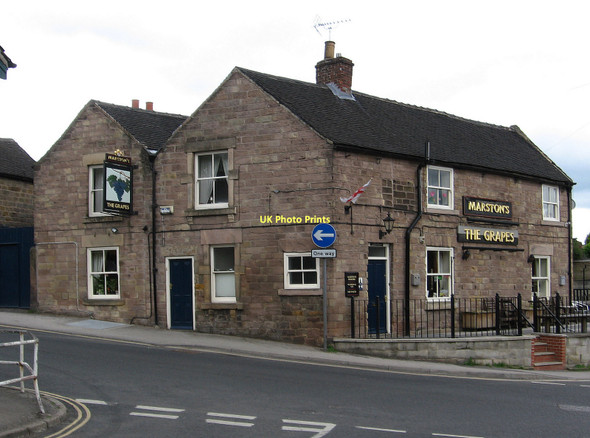 Photo 6"x4" Belper - The Grapes Belper c2011