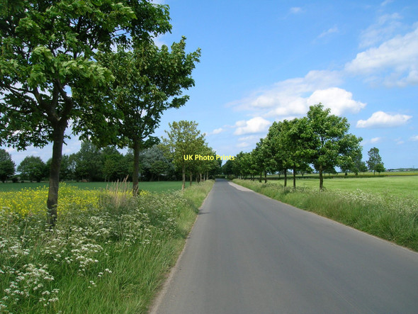 Photo 6"x4" Sunk Island Road towards Ottringham Ottringham c2011