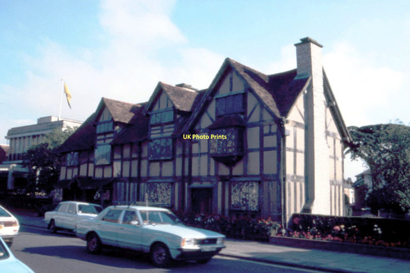 Photo 6"x4" Stratford-upon-Avon - 1987 Stratford-upon-Avon c1987