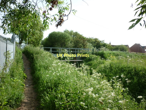 Photo 6"x4" A footbridge to Bloomhill Road, Moorends Moorends c2011