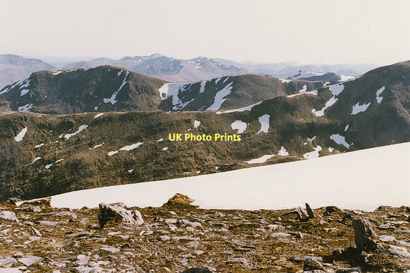 Photo 6"x4" View south west from Stob a' Choire Dh\u00c3\u00b2mhain Stob Coire Dhomhnuill c1992