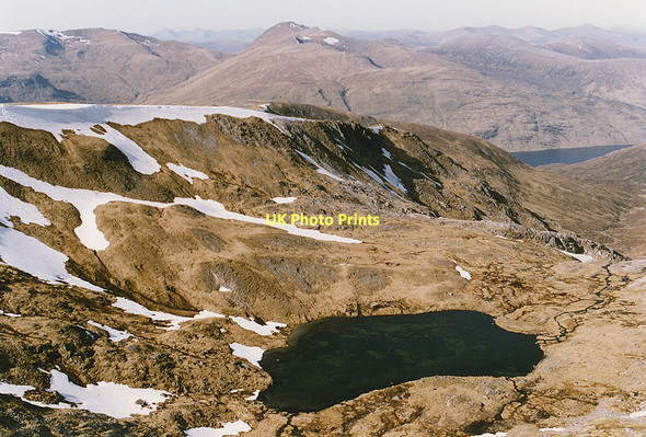 Photo 6"x4" Loch a' Choire Dhomhain Stob Coire Dhomhnuill c1992
