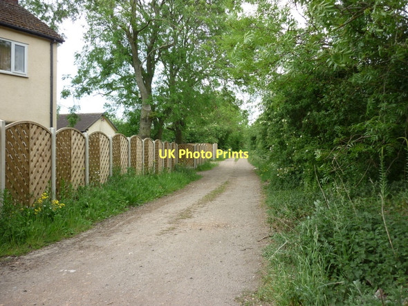 Photo 6"x4" A track leading to the A161 next to junction2 of the M180 Woodhouse\/SE7808 c2011