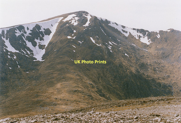 Photo 6"x4" The Bealach na Cloiche Duibhe Bealach na Cloiche Duibhe c1992