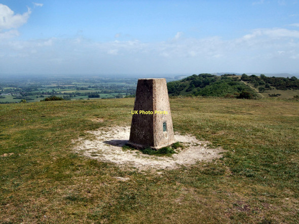 Photo 6"x4" Trig Point - Blackcap Plumpton\/TQ3613 c2011