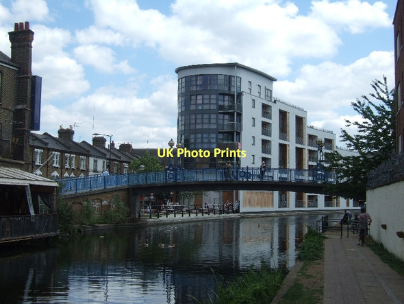 Photo 6"x4" Half Penny Steps bridge Kensal Town c2011