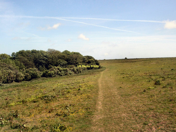 Photo 6"x4" South Downs Way path near Offham Hill Lewes c2011