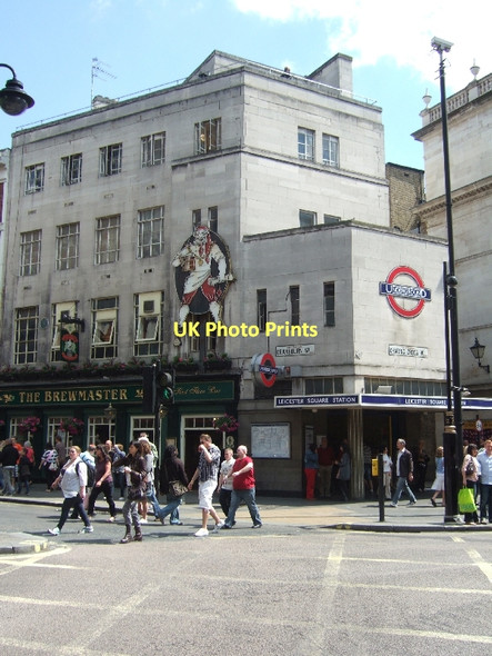 Photo 6"x4" Leicester Square underground station Westminster c2011