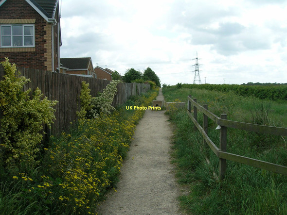 Photo 6"x4" Footpath off Nutwell Lane Nutwell c2011