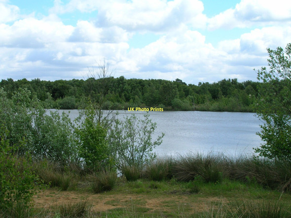 Photo 6"x4" Lake, Humberhead Peatlands National Nature Reserve Woodside\/SE7103 c2011