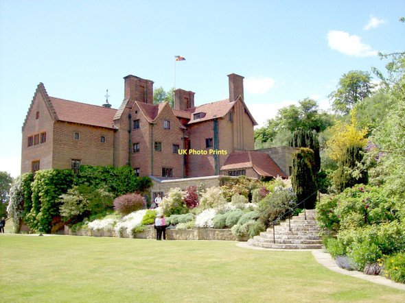 Photo 6"x4" Chartwell from the North of the croquet lawn French Street c2011