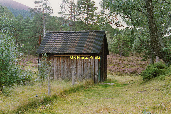 Photo 6"x4" Inshriach bothy Feshiebridge c1992