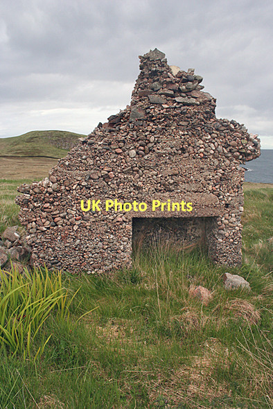 Photo 6"x4" Ruinous Gable Fidigeadh c2011