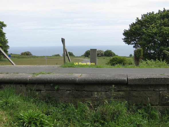 Photo 6"x4" Railway station platform, Ravenscar Ravenscar c2011