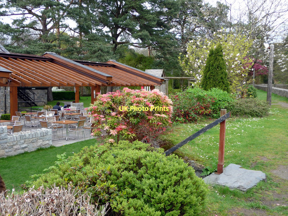 Photo 6"x4" Garden Victoria Inn, Llanbedr, Gwynedd Llanbedr\/SH5826 c2011