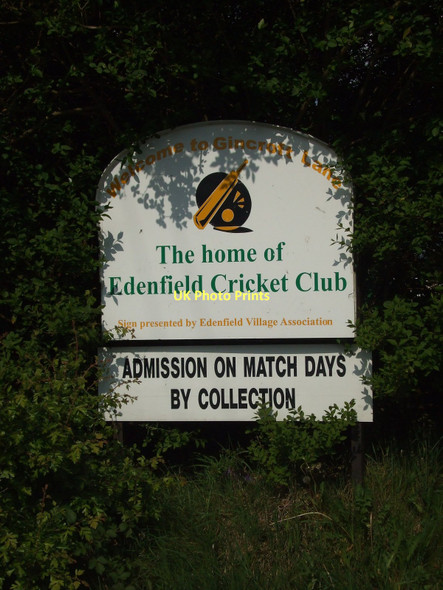 Photo 6"x4" Edenfield Cricket Club - Entrance Chatterton c2011