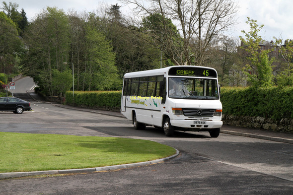 Photo 6"x4" Crieff Town Service Crieff\/NN8621 c2011
