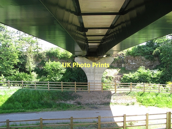 Photo 6"x4" A68 bridge over the Esk Dalkeith\/NT3467 c2011