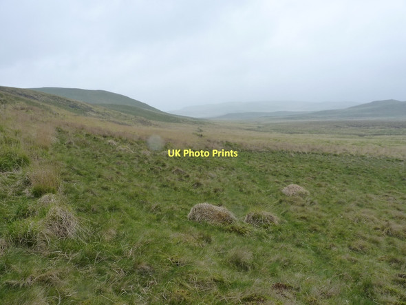 Photo 6"x4" In the valley of the Nant Brwynog Crug Gynon c2011
