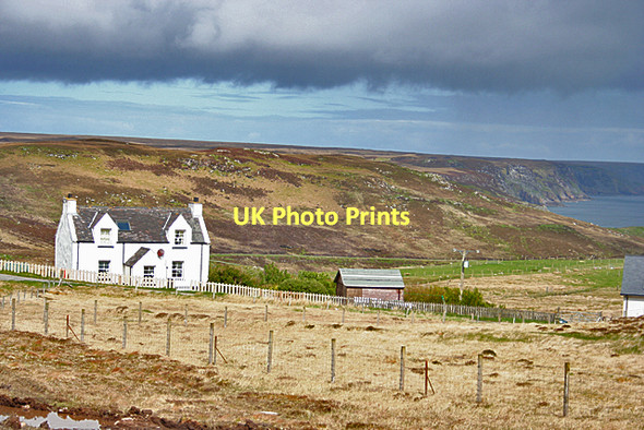 Photo 6"x4" Traditional House at Tolastadh Bail' Ur Tholastaidh c2011