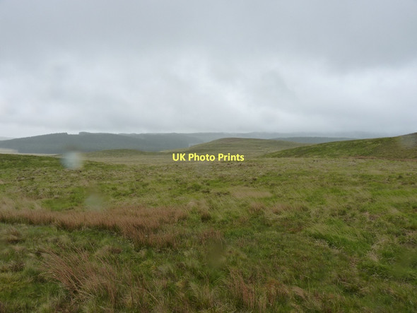 Photo 6"x4" Moorland above Llyn Gorast Llyn Gorast c2011