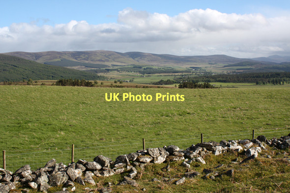 Photo 6"x4" Grass field at Knockannakeist Cromdale c2011