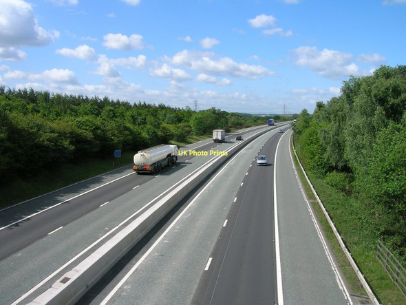 Photo 6"x4" M18 Southbound Littleworth\/SK6298 c2011