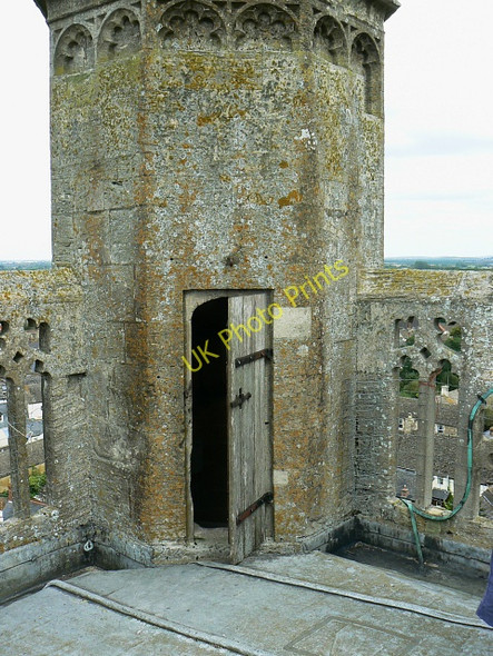 Photo 6"x4" The south-east spire, St Sampson's Church tower, Cricklade Cricklade c2009