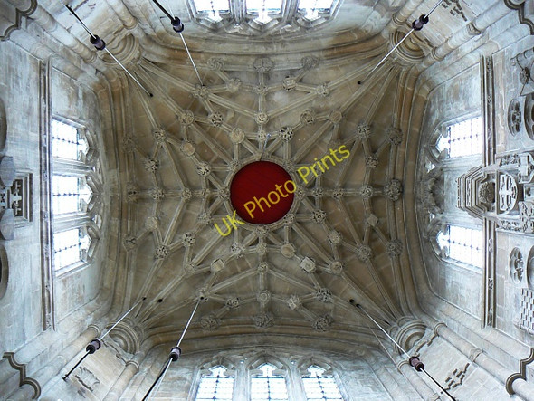 Photo 6"x4" Ceiling under the tower, St Sampson's Church, Cricklade Cricklade c2009