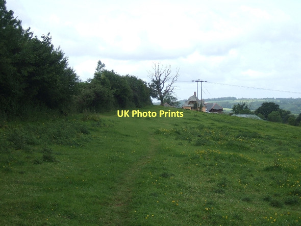 Photo 6"x4" Footpath to Keppel Gate Ottery St Mary c2011