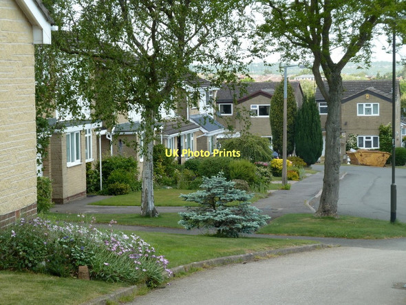 Photo 6"x4" Houses near the edge of Dronfield Woodhouse Dronfield c2011