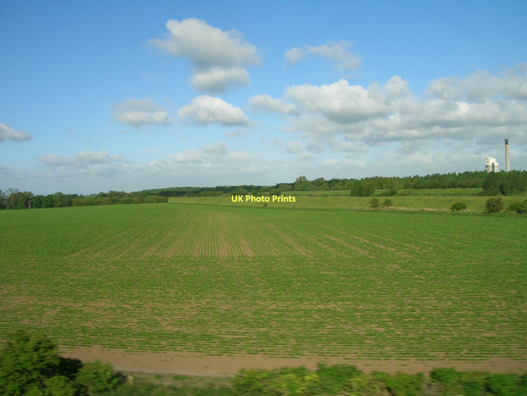 Photo 6"x4" Farmland near Dutch River Goole c2011