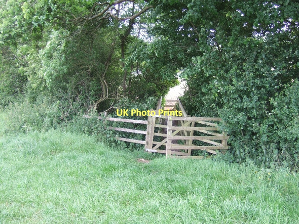 Photo 6"x4" Footbridge on the edge of Gittisham Gittisham c2011