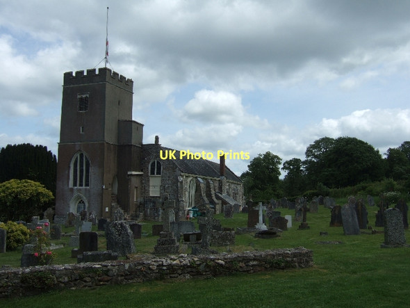 Photo 6"x4" Gittisham church Gittisham c2011