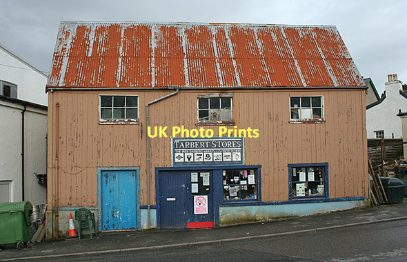 Photo 6"x4" Tarbert Stores Direcleit c2011