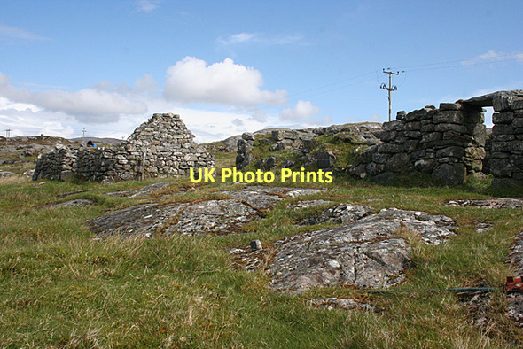 Photo 6"x4" Ruined Houses \u00c0ird Mh\u00ecghe c2011