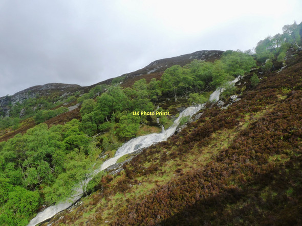 Photo 6"x4" Tributary to Abhainn Beinn nan Eun Creachan nan Sgadan c2011