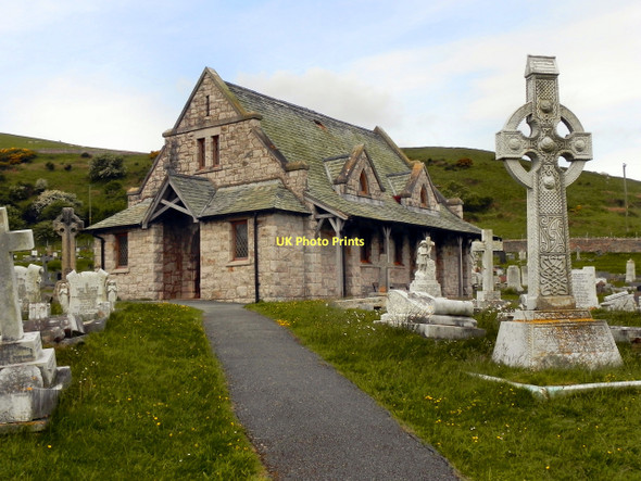 Photo 6"x4" The Chapel, St Tudno's Cemetery Llandudno c2011