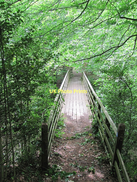 Photo 6"x4" Footbridge, North Esk Dalkeith\/NT3467 c2011