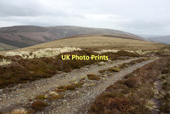 Photo 6"x4" East ridge of Finlate Hill Finlate Hill c2011