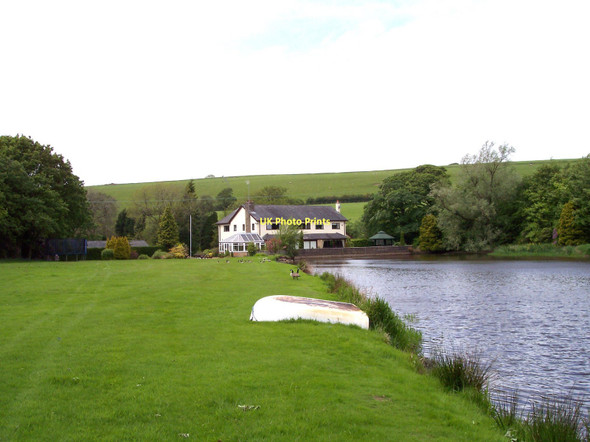 Photo 6"x4" Small lake and private house near Brinscall Brinscall c2011