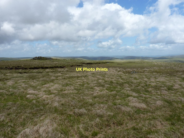 Photo 6"x4" A drying peat pool near the summit of Pen Maen-wern Pen Maen-wern c2011