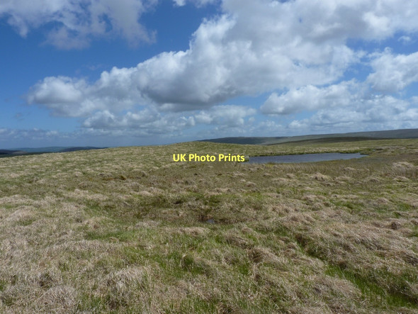 Photo 6"x4" A nameless pool on the moors of Waun Lydan Waun Lydan c2011