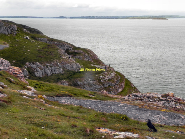 Photo 6"x4" Cliffs, Great Orme's Head Hornby Cave c2011