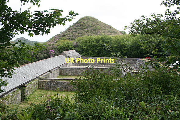 Photo 6"x4" Treverbyn: tanks and dries, Wheal Martyn Carthew\/SX0055 c2011