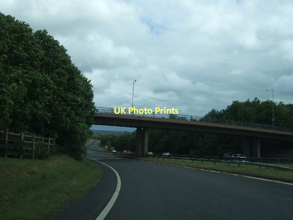 Photo 6"x4" Slip road onto A361 near Sampford Peverell Ayshford c2011
