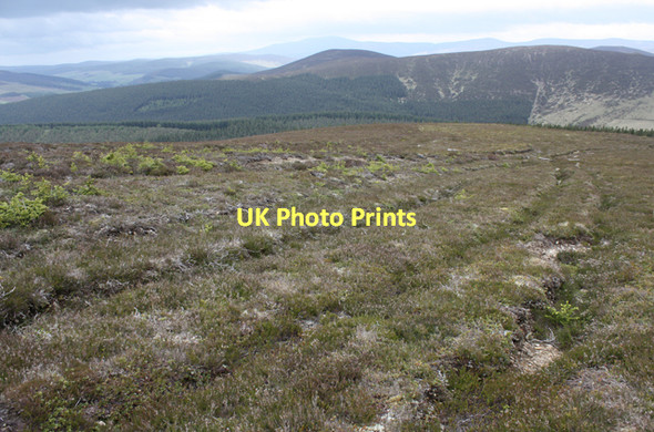 Photo 6"x4" Old track south of Moss Hill Hill of Aldachuie c2011